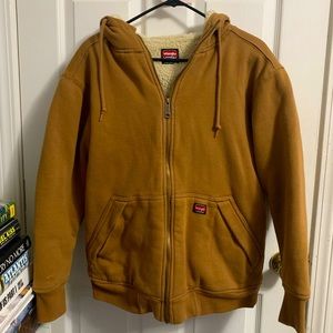 Wrangler Sherpa Lined Winter Coat Workwear